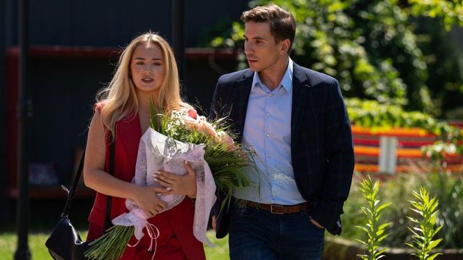 Barwy szczęścia odc. 3087. Oliwka (Wiktoria Gąsiewska), Tomasz Kępski (Jakub Sokołowski)