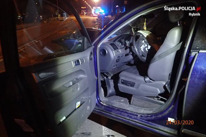 Spowodował wypadek i uciekał pieszo