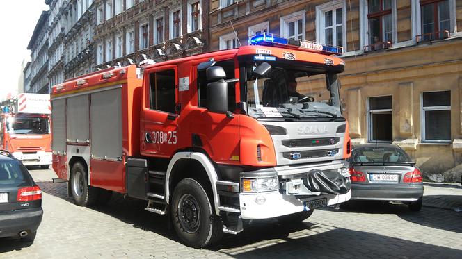 Pożar we wrocławskiej przychodni. Ewakuowano pacjentów