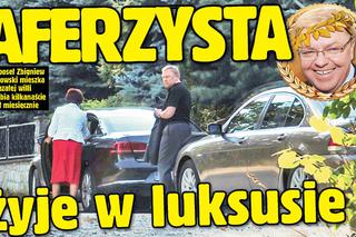 Aferzysta żyje w luksusie