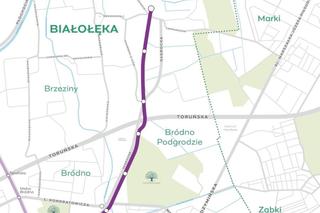 Tramwaj na Zieloną Białołękę