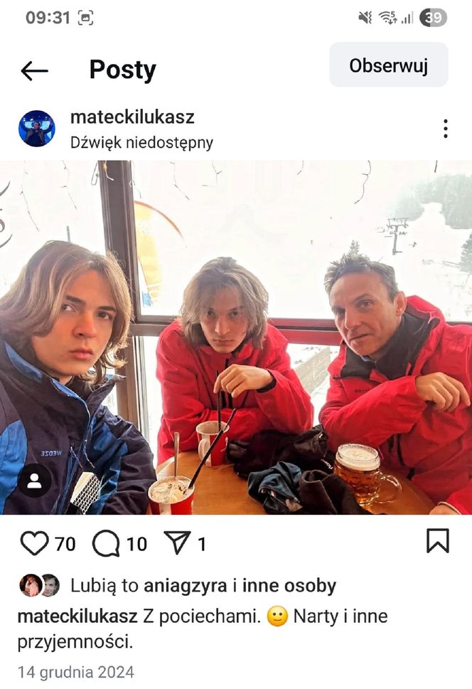 Feliks Matecki, jego straszy brat Wincenty i ojciec Łukasz! Wszyscy są aktorami