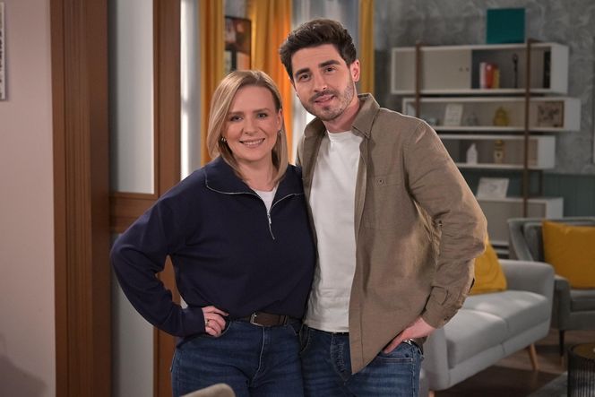 Pierwsza miłość po wakacjach 2025. Marysia (Aneta Zając), Kacper (Damian Kulec)