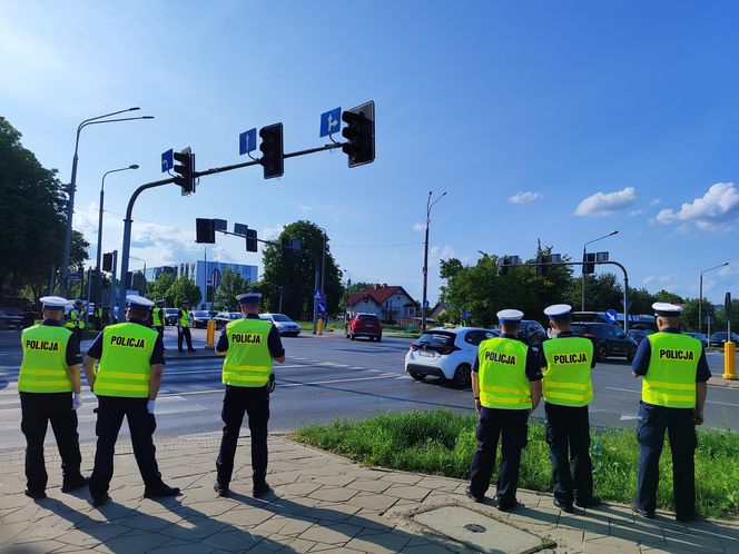 Mazowieccy policjanci rywalizowali o to kto najlepiej kieruje ruchem