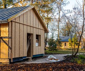 Odbudowa domków fińskich na Polu Mokotowskim