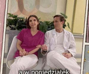 M jak miłość. Aneta (Ilona Janyst), Olek (Maurycy Popiel)