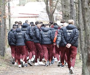 Polska - Holandia. Piłkarze poszli do lasu