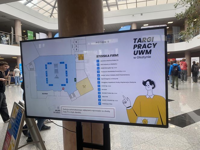 Targi Pracy na UWM 2025. Ogromne zainteresowanie wydarzeniem. Zobacz zdjęcia!