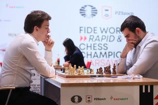 MŚ w szachach szybkich 2021 - Duda, Carlsen i Dżobawa na prowadzeniu