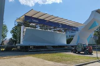 Igrzyska Europejskie 2023. Budowa ścianek wspinaczkowych na kampusie Akademii Tarnowskiej