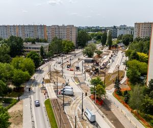 Tramwaj na Stegny w Warszawie