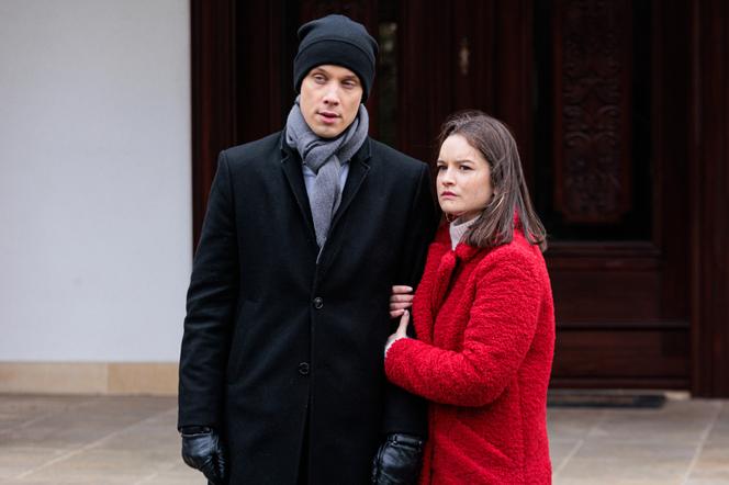 Na Wspólnej odc. 3442. Kasia (Julia Chatys), Darek Żbik (Michał Mikołajczak)