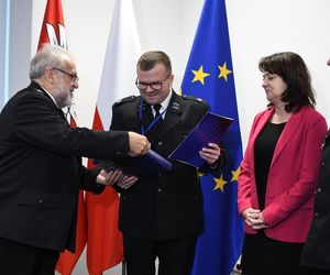 Tytuł Strażaka Miesiąca dla druha OSP w Rudzie w powiecie mińskim