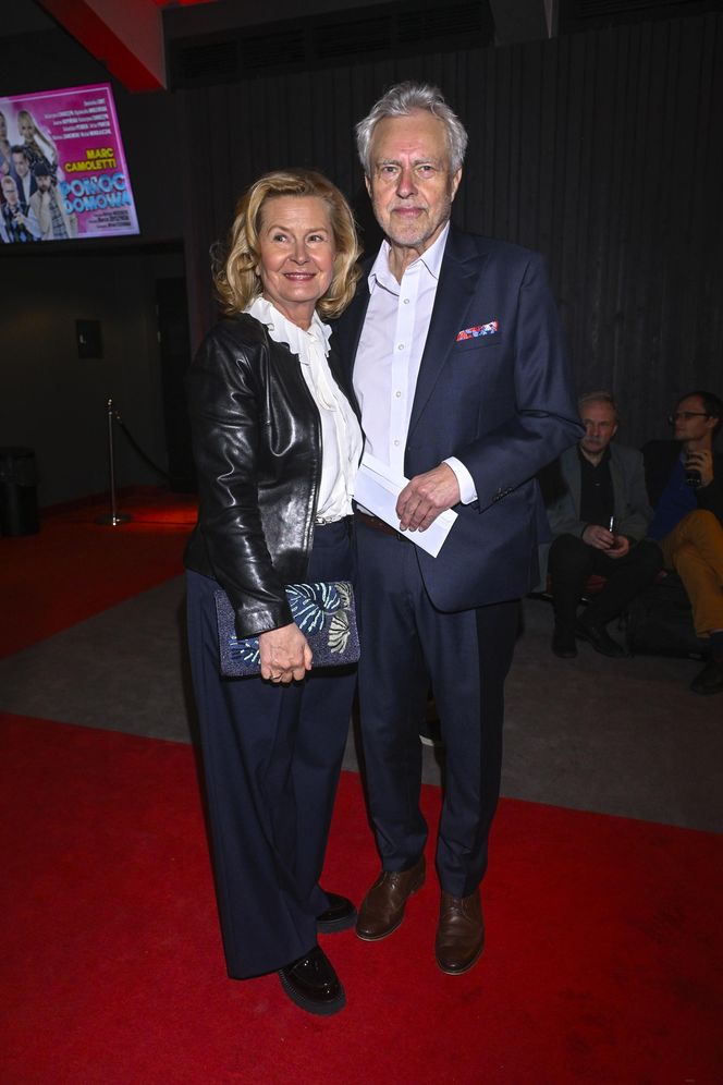 Barbara Bursztynowicz z mężem Jackiem