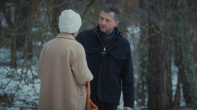 M jak miłość odc. 1870. Dorota (Iwona Rejzner), Bartek (Arkadiusz Smoleński)