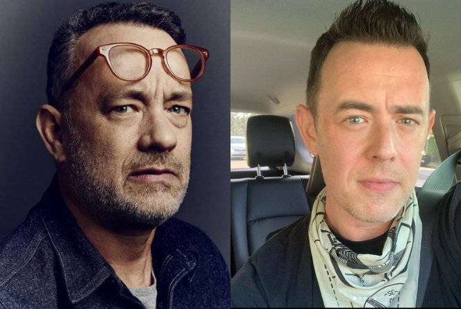Tom Hanks i jego syn Colin Hanks