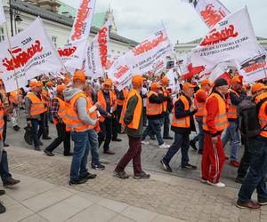 Protest w Warszawie