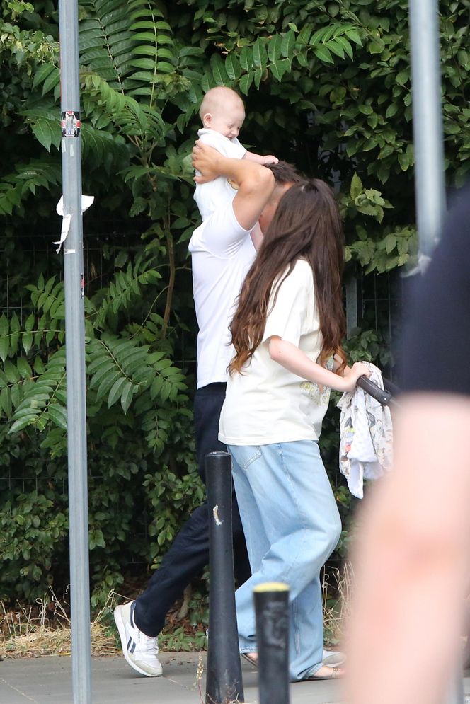 Marcin Hakiel z Dominiką  Serocką w studiu tatuaży