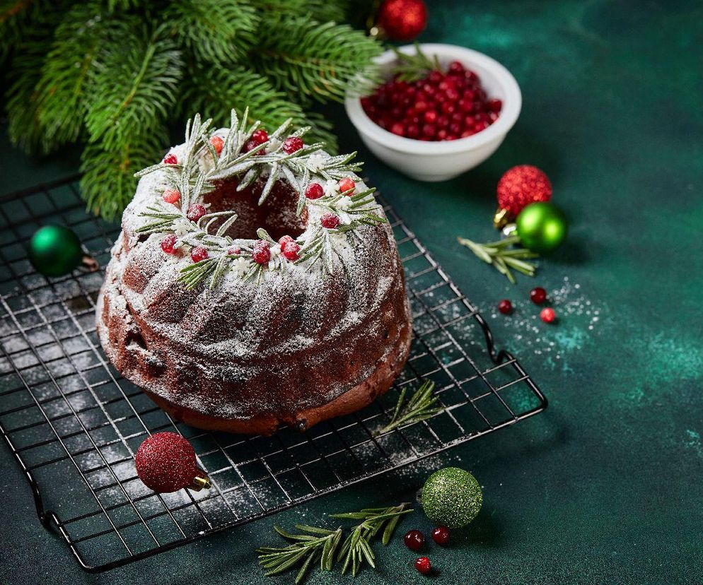 świąteczna babka z bakaliami