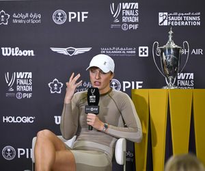 Tenisistki na konferencji WTA Finals