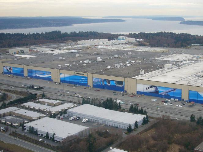 Boeing Everett Factory – największy budynek na świecie pod względem objętości i powierzchni