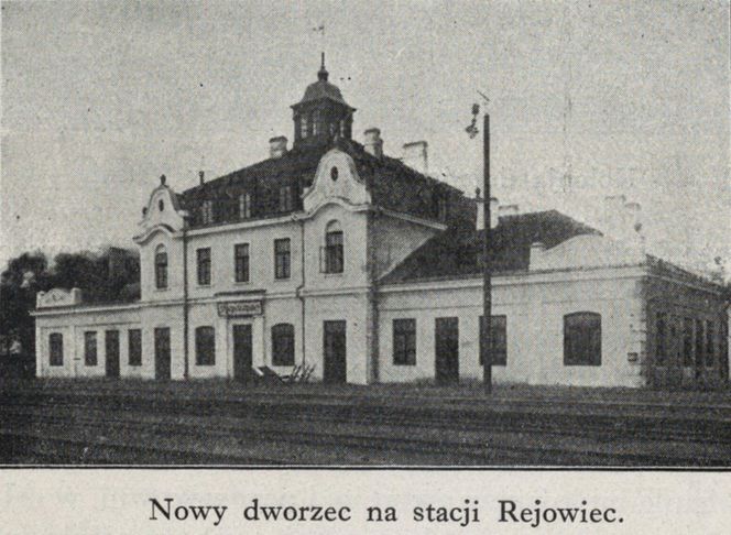 Dworce kolejowe w woj. lubelskim 100 lat temu