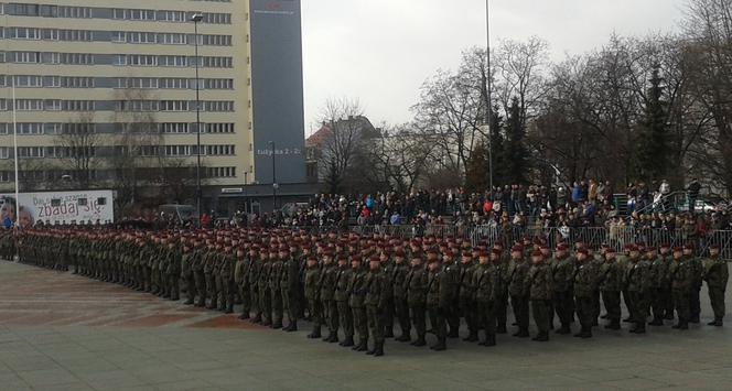 Przysięga czerwonych beretów z Gliwic