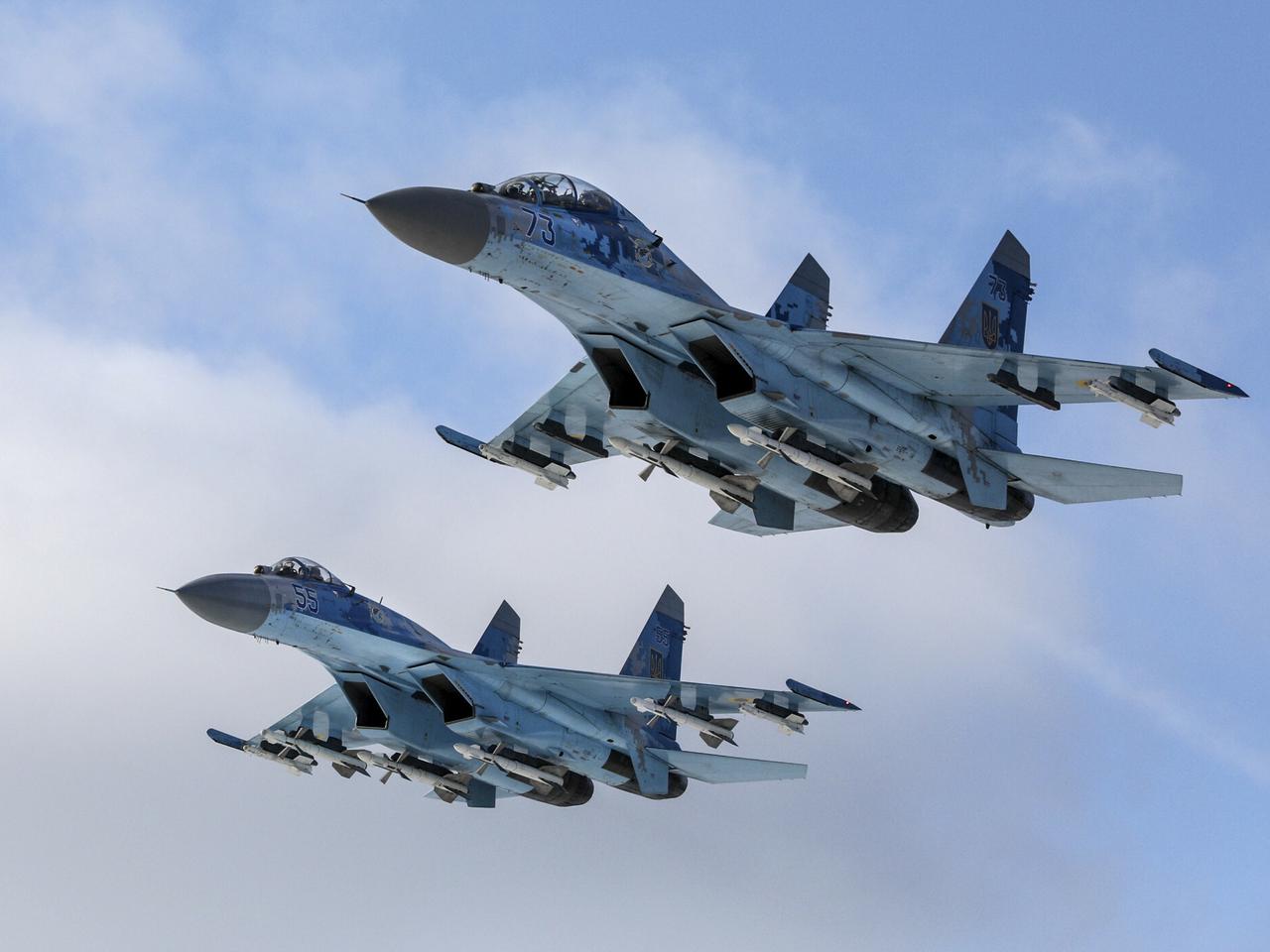 Kolejne sukcesy ukraińskich lotników. Zestrzelone myśliwce i zbombardowane czołgi
