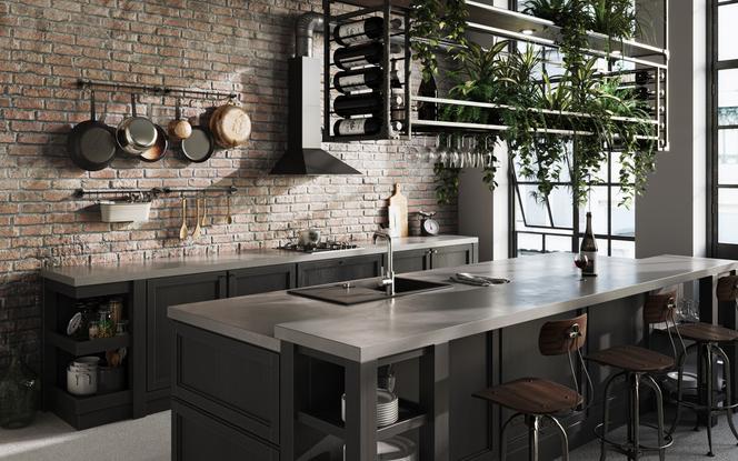 Kuchnia w stylu industrialnym