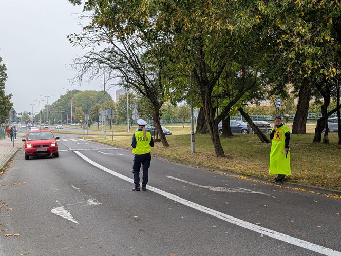 "Zwalniam przed szkołą"