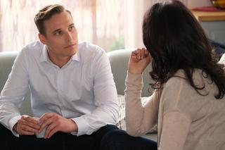 M jak miłość odc. 1671. Aleksandra (Małgorzata Pieczyńska), Olek (Maurycy Popiel)