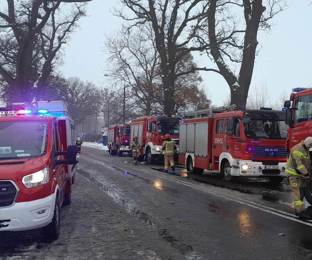 Potężny pożar zabrał im dorobek życia! Ruszyła zbiórka dla rodziny z Borówna
