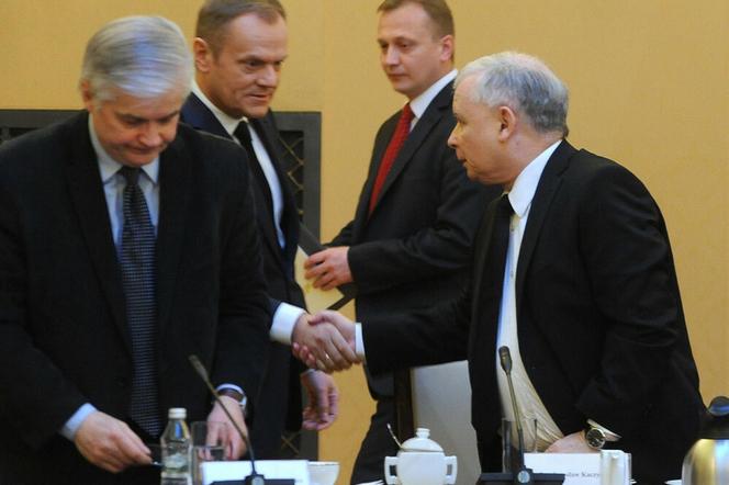 Takie były relacje Kaczyńskiego i Tuska
