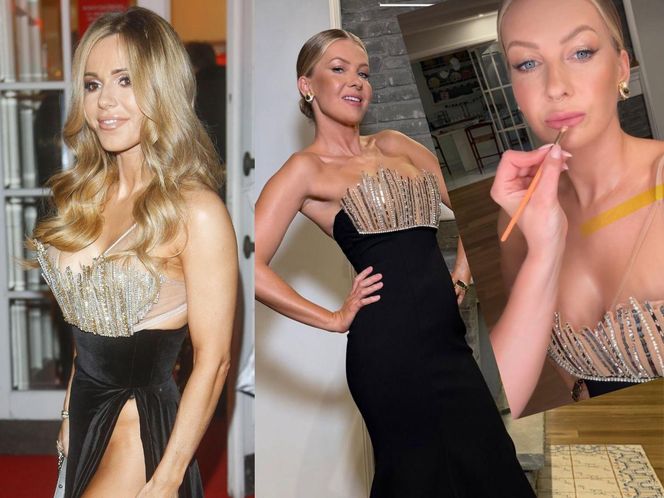 Doda i Edyta Pazura w tej samej sukience