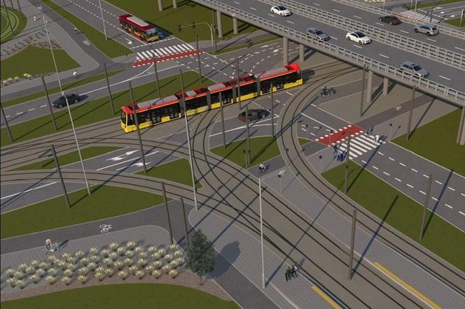 Tramwaj wzdłuż Modlińskiej – budowa w latach 2029–2032