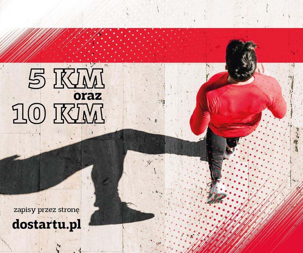 Plakat zapowiadający IX Chełmski Bieg Niepodległości