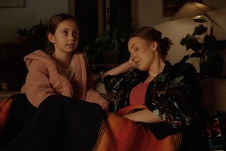 M jak miłość. Natalka (Dominika Suchecka), Hania (Wiktoria Basik)