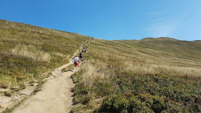 Bieszczady: Trudne warunki na szlakach. Po opadach deszczu jest ślisko 