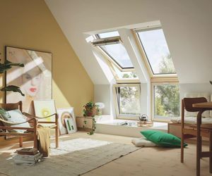Zrób „ścianę ze szkła” na poddaszu – sprawdź zestawy okien dachowych VELUX