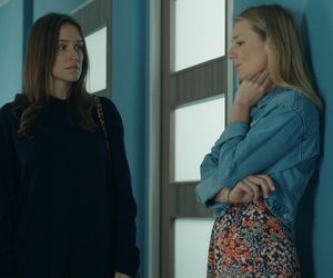 Barwy szczęścia odc. 3123. Madzia (Natalia Sierzputowska), Grażyna (Kinga Suchan)