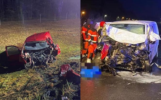 Tragiczny wypadek na obwodnicy Torunia. Trzech mężczyzn zginęło na S10. Zdjęcia od policjantów i strażaków