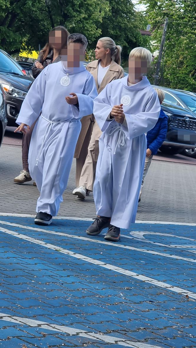 Marcin Mroczek na białym tygodniu komunijnym