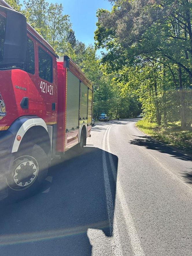35-latek zginął na motocyklu. Tragiczny wypadek w Lipkach