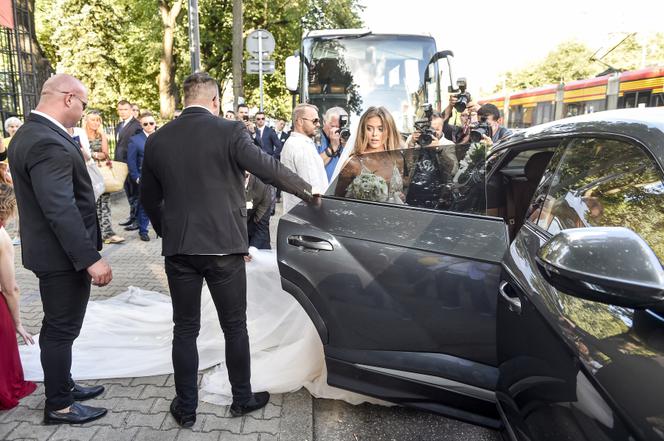 Królikowski i Opozda przyjechali na ślub zjawiskowym Lamborghini