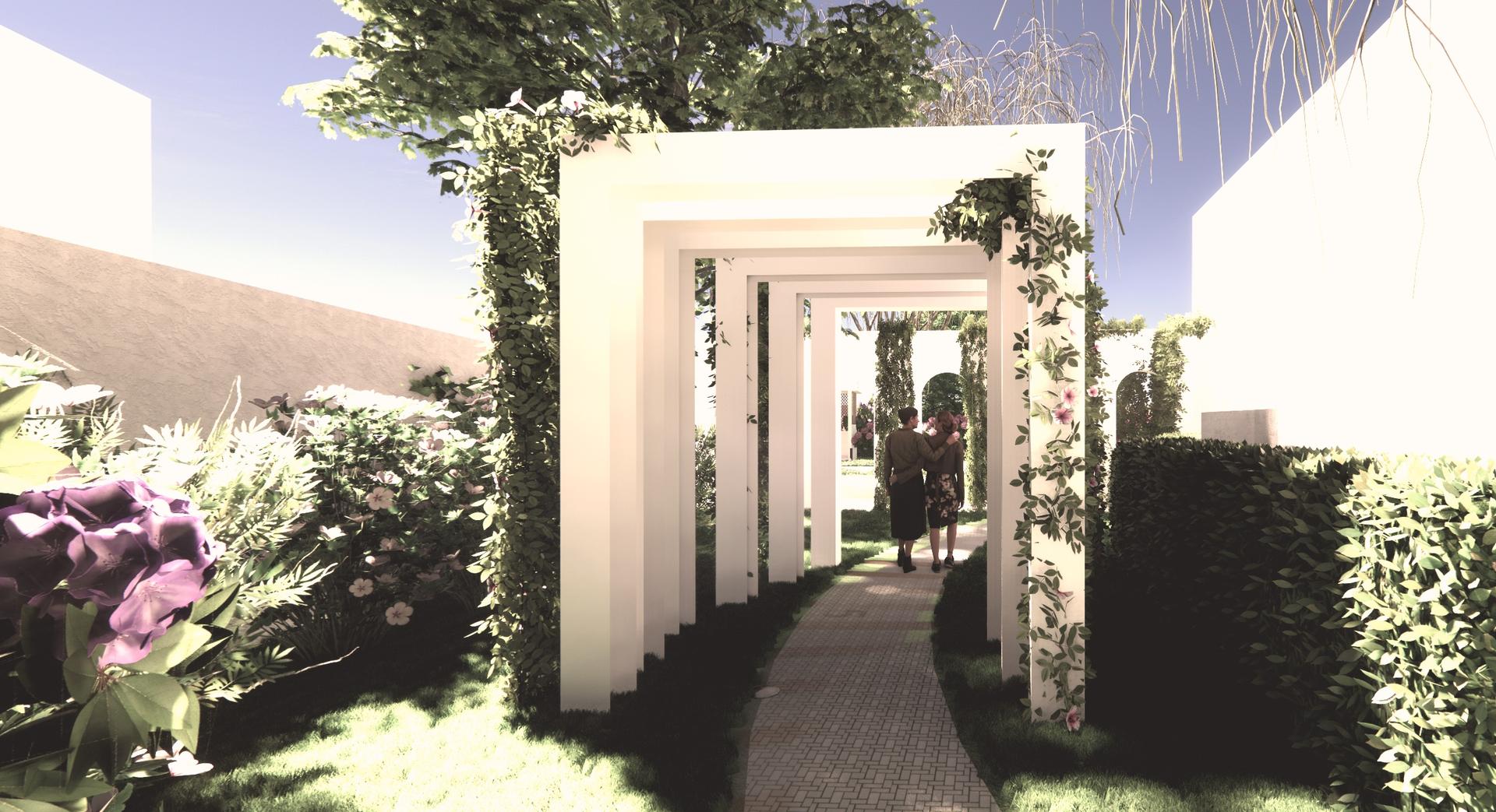 Wizualizacja pergoli