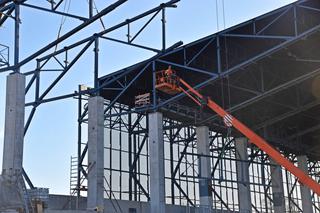 Budowa stadionu w Szczecinie - grudzień 2021