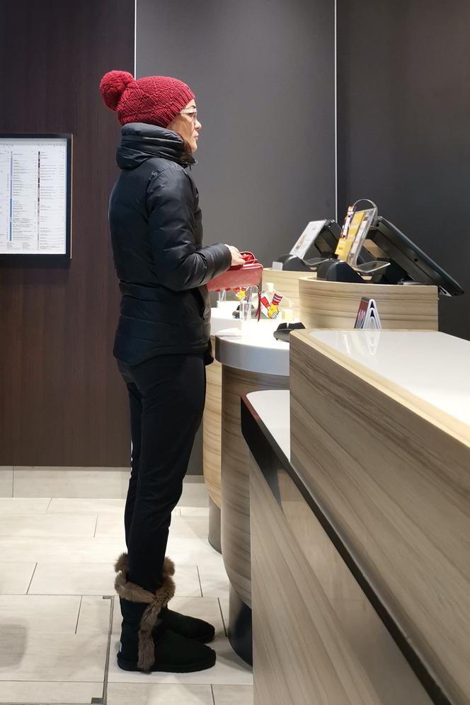 Agnieszka Radwańska żywi się w McDonald's