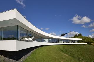 Dune House willa pod Warszawą. Autorem projektu jest Przemek Olczyk z Mobius Architekci