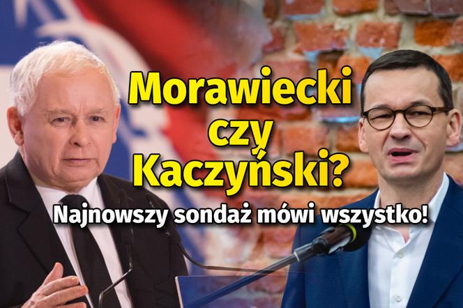 Morawiecki czy Kaczyński? Najnowszy sondaż mówi wszystko!