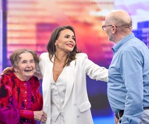 Edyta Herbuś z babcią